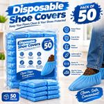 Miztabryn Blue Disposable Non Woven Shoe Covers - 50pcs