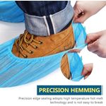 Miztabryn Blue Disposable Non Woven Shoe Covers - 50pcs - image 4