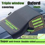 Generic Car magnetic thickened sunshade, car windshield enlarged moisture-proof Oxford cloth - image 2