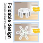 Generic E27 ceiling fan light, Two-in-one electric fan ceiling light with built-in remote control, suitable for bedroom and kitchen use - image 7