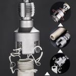 Mouniubull 2 Pcs Pvc Pipe Threader,Integrated Internal & External Pipe Threading Tool, 1/2" 3/4" Pipe Thread Cutting Tool,Dual-Function Pvc Pipe Threader Kit - image 5