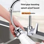 product_image_name-Generic-Stainless Steel Kitchen Tap Faucet Sprayer- Silver-2