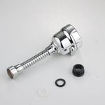 product_image_name-Generic-Stainless Steel Kitchen Tap Faucet Sprayer- Silver-3