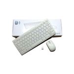 Generic Space-Saving Duo - GKM901 Mini Keyboard & Mouse Combo (White) - Wireless & Compact - BEST SELLER! - image 2