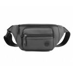 A & Shine Men's Premium Waist Bag - Grey