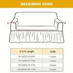 product_image_name-Generic-1/2/3/4 Seat Elastic Sofa Cover, Furniture Protective Cover - Blue-6