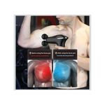 product_image_name-Generic-Handheld Neck Massage Gun, Double Heads Muscle Stimulators, Deep Tissue Massaging, Physiotherapy - Black-3