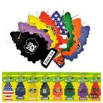 product_image_name-AD-5pcs Aromatic Car Tablet Perfume - Multicolour -1