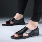 product_image_name-Fashion-Men's Palm Sandals Shoes Comfortable Soft Sole Casual Black-2