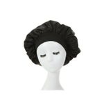 product_image_name-Generic-2PCS Wide Band Satin Hair Bonnet Sleeping Cap Hair Bonnet Satin Bonnet Silk Hair Cap-5