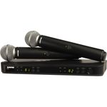 Shure BLX288/SM58 Wireless Dual Vocal System with Two SM58