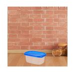 ShebSheb 3-Pack 280Ml Plastic Lunch Boxes with Lids Rectangular Food Storage Containers Stackable Lightweight for Fruit Meal Travel Kitchen - image 5