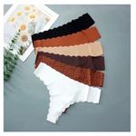 product_image_name-White Label-6 Pieces Of Ladies Seamless Panties Set - Multicolor-1