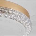 product_image_name-Generic-Fashionable Bluetooth Retractable Fan Light - 42 inches - Gold-4