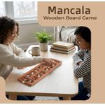 Generic Mancala Board Game, Portable Strategy Game, Mancala Strategy Board Game, Educational Toy - image 3
