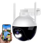product_image_name-Generic-4MP ICSee wireless Dome CCTV camera - White/Black-1