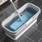 Generic Flat Mop with Collapsible Bucket Set - image 4