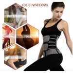 product_image_name-A & Shine-Classic Three Belt Tummy Wrap Waist Trainer For Women (XL)- Black-2