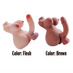 product_image_name-RUNSONE-2kgs She-male Sex Doll Realistic Dildo Torso with Tight Vagina Anal Tunnel Flexible Big Penis Women Vagina Clitoris Men Masturbator Unisex Sex Toys for Adult Female Couple Les-bian G-ay-2