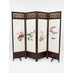 Furniture 5.5 to 6.5 feet foldable 4-panel  Room divider