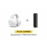 product_image_name-Generic-White - Wireless Clip-On Open Ear Stereo Earphone – External Sound Sports Headset – Bluetooth-2