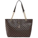 product_image_name-Fashion-Women Quality Leather HandBag Ladies Shoulder Bag Tote Bags Brown-1