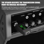 Generic Wired-to-Wireless Microphone System - T-ransmitter & Receiver Set for Instruments and Vocals (Dynamic Handheld Microphone) - image 5