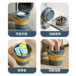 product_image_name-Generic-17L Foldable bucket yellow and green-2