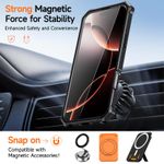 product_image_name-Generic-Iphone 12 / Iphone 12 Pro Heavy-Duty, ShockProof, Military Grade, Rugged Armour Case With MAGSAFE Support And Invisible Foldable Stand - Blue -5