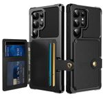 product_image_name-Samsung-Galaxy S25 Ultra High Quality Shockproof Case With Magnetic Wallet Card Holder- Black-4