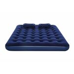 product_image_name-Bestway-Queen size inflatable mattress with pump 230cm*152cm*22cm-1