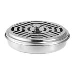 Generic Mosquito Coil Herbs & Incense Burner With Cover - silver - image 5