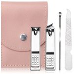 product_image_name-Generic-Professional Manicure And Pedicure Set - Stainless Steel Nail Clippers, Nail Files, Portable Travel Beauty Tools, Basic Manicure Kit-2