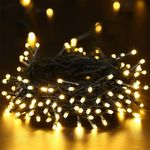 product_image_name-DYXDYC-Solar Christmas Lights Outdoor,LED Solar Fairy String Lights 8 Modes Waterproof Xmas Lights for Garden, Patio, Home, Party, Wedding, Holiday, Tree, Bush, Wreath, Outdoor Decor (Warm White)-2