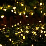 product_image_name-DYXDYC-Solar Christmas Lights Outdoor,LED Solar Fairy String Lights 8 Modes Waterproof Xmas Lights for Garden, Patio, Home, Party, Wedding, Holiday, Tree, Bush, Wreath, Outdoor Decor (Warm White)-4