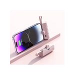 Generic 10000mAh Mini Capsule Power Bank Lightning Plug with 22.5W Built-In Fast Charging Type-C Cable - White - image 6