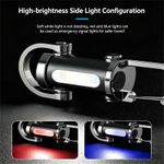 Generic ASCENT Mini Keychain Flashlight, 7-Mode Rechargeable COB LED Torch with Emergency Warning Light - image 2