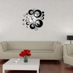 Generic DIY 3D Mirror Wall Clock Sticker Removable Wall Watch Art Home Office Decor - image 3
