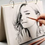 product_image_name-Generic-16K Linen Sketchbook with Spiral Bound-2