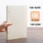 product_image_name-Generic-16K Linen Sketchbook with Spiral Bound-8