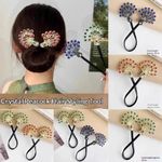 Hair Accessory Elegant Crystal Peacock Hair Ornament Wedding - image 2