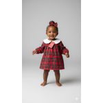 product_image_name-Fashion-Red Plaid Baby Dress with White Collar-1