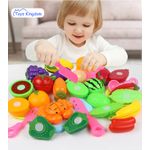 product_image_name-Generic-Cutting Play Food Set for Kids' Kitchen Toys(40PCS)-4