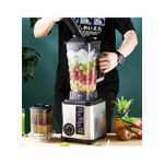 Generic 600W Kitchen Food Processor, 2-in-1 Blender with Grinder - 2.5L - image 2