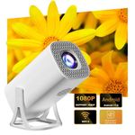Generic 1080P Projector WiFi BT5.2 Android 11 System 180° Rotatable - White