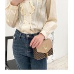 Fashion Women's Chain Clutch Bag, Elegant Evening Handbag with Decorative Pattern - image 5