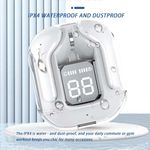 product_image_name-Generic-Digital Display Bluetooth Headset Fashion Transparent Shell-8