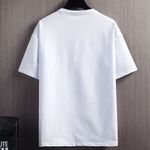 product_image_name-Fashion-Sports Short Sleeve T-Shirt & Shorts Set - 2 Piece - White - White - XXL-3