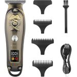 product_image_name-Kemei-KM-2231 Professional Digital Hair Clipper – Rechargeable Cordless Trimmer-1