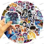 product_image_name-Fashion- 50 pieces Demon Slayer Infinity Castle Arc Benevolence Japanese Anime stickers+1pcs Mobile phone type c interface protective case ,suitable for laptops, computers, water cups-5